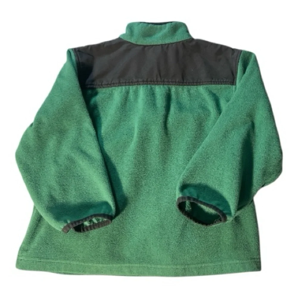 Gymboree Kids Fleece Jacket in Green and Black